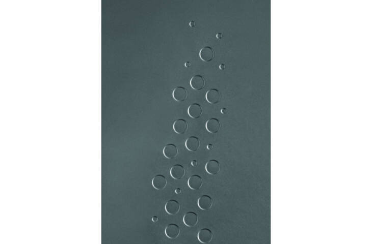 Porte vitrée et motifs bulle – Image 3