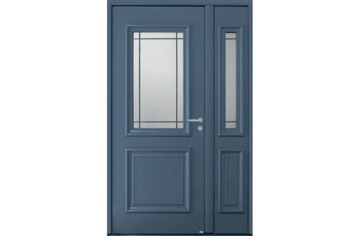 Porte vitrée petits bois et moulures – Image 3