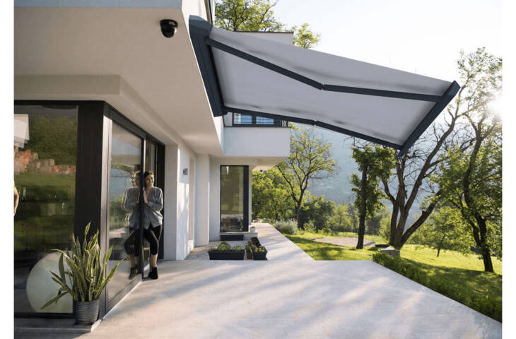 Store banne contemporain pointe de diamant – Image 4