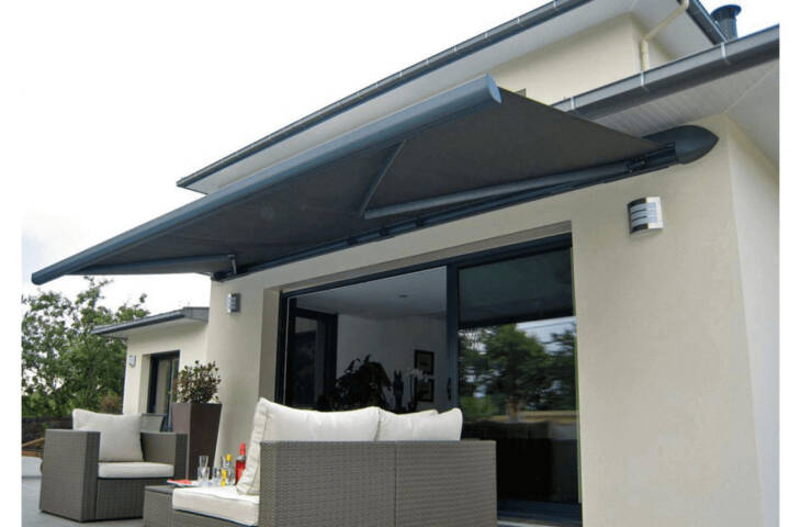 Store banne motorisé coffre ogives – Image 4