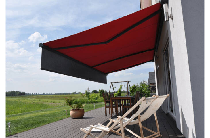 Store banne motorisé coffre ogives – Image 5