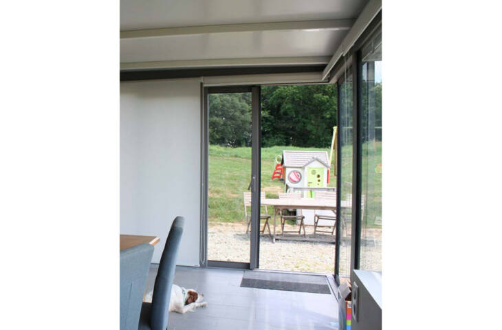Véranda toiture plate avec brise-soleil – Image 5