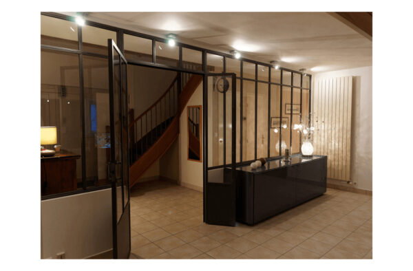 Verrière fixe en acier style industriel – Image 3