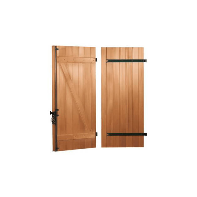 Volet battant en bois 27mm