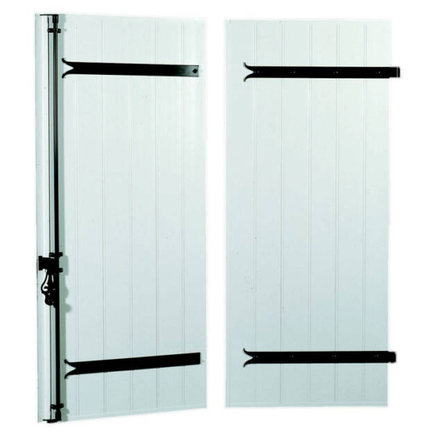 Volet battant PVC 24mm contrepentures