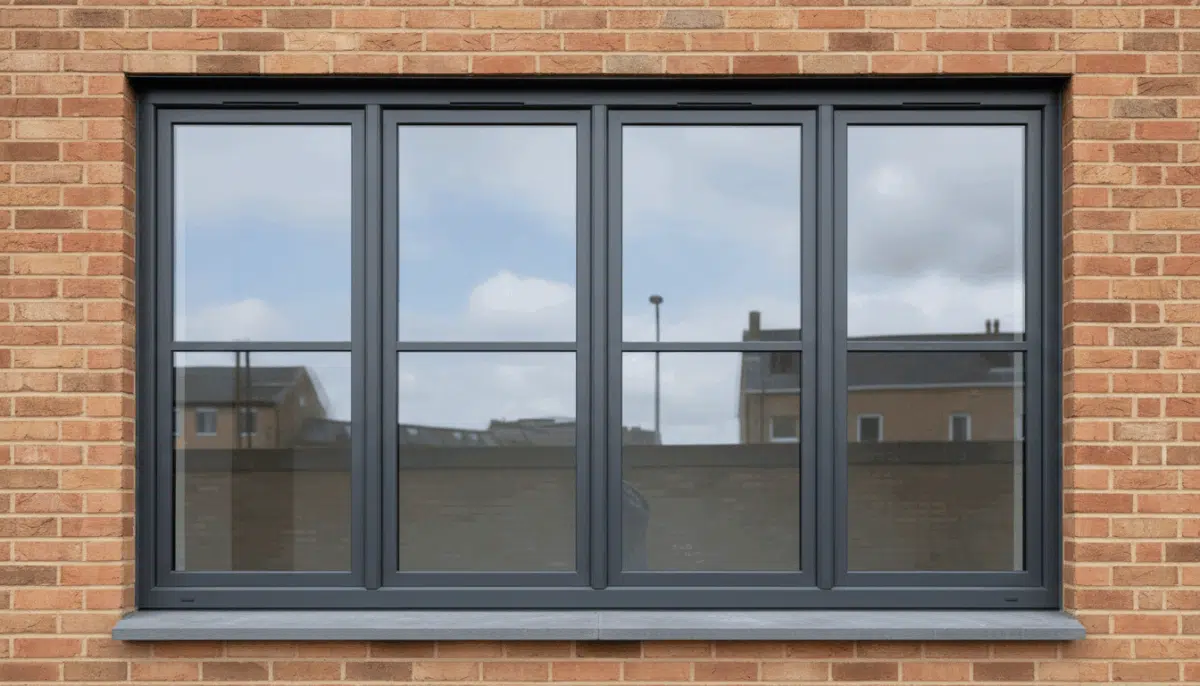 Fenêtre gris anthracite PVC